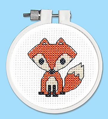 Janlynn Fox 021-1755 Kid Stitch Counted Cross Stitch 11 Count